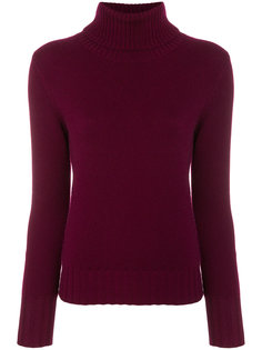 свитер с воротником с заворотом  N.Peal