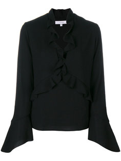 flared sleeve ruffle blouse  Iro