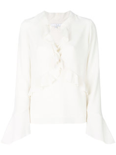 flared sleeve ruffle blouse  Iro