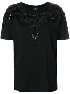 sequin embroidered T-shirt Marcelo Burlon County Of Milan