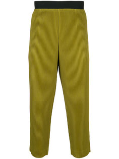 плиссирванные брюки Homme Plissé Issey Miyake