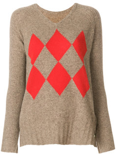 свитер с V-образным вырезом  Sottomettimi