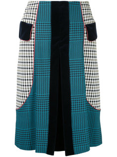 плиссированная юбка Prince of Wales Mary Katrantzou