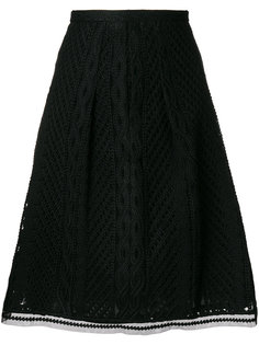 трикотажная А-образная юбка  Ermanno Scervino