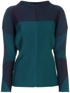 relaxed fit pleated sweatshirt  Issey Miyake
