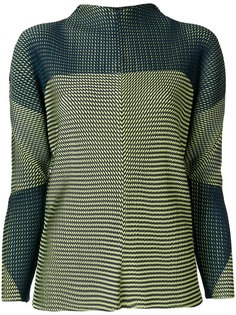 relaxed fit plated sweatshirt  Issey Miyake