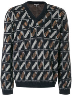 пуловер с V-образным вырезом Lanvin