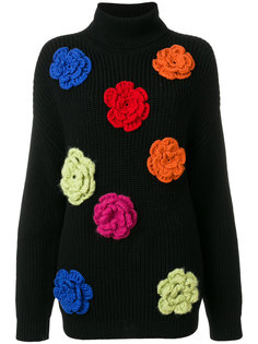 джемпер с цветочным узором  Boutique Moschino