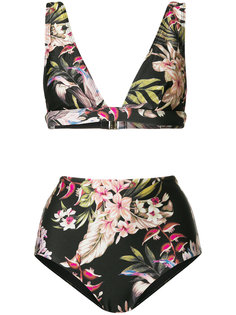 бикини с цветами Zimmermann