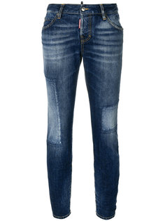 джинсы с заплатками Cool Girl Dsquared2