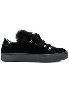 кеды с меховой отделкой Tods Tod`S