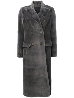 двубортное пальто  Liska