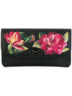 кошелек с цветочным принтом Dolce &amp; Gabbana
