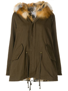 fox fur trim parka  Forte Couture