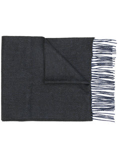 шарф с бахромой Canali