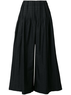 pleated palazzo trousers  Issey Miyake