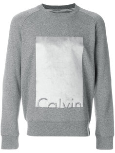 толстовка с вышивкой логотипа Calvin Klein Jeans