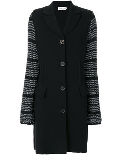 knitted sleeves coat Sonia Rykiel