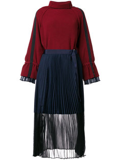 skirt and sweater dress Sacai