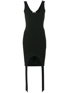 удлиненное трикотажное платье  Givenchy