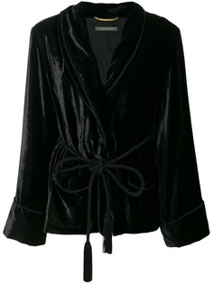 бархатный халат Alberta Ferretti