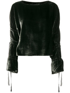 velvet blouse  Federica Tosi