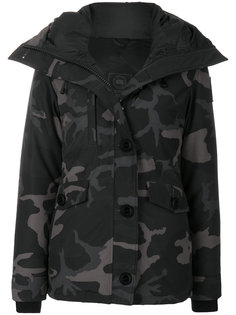 padded camouflage jacket Canada Goose