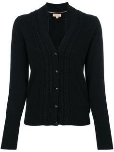 cashmere cable knit cardigan Burberry