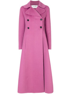 длинное строгое пальто Valentino