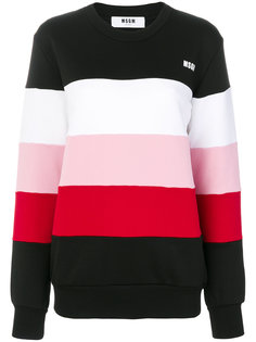 полосатая толстовка MSGM