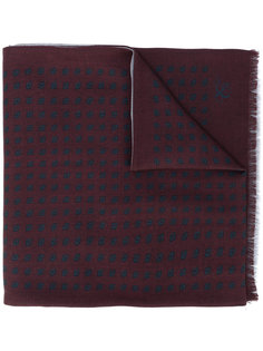 шарф с бахромой Canali