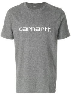 футболка с принтом-логотипом Carhartt