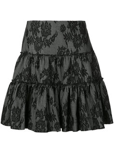 lace tiered skirt Giambattista Valli