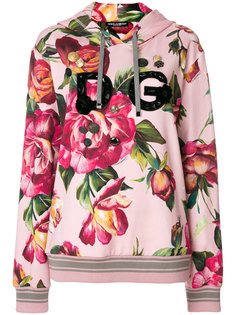 худи с розами Dolce &amp; Gabbana