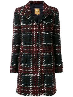 plaid midi coat Fay