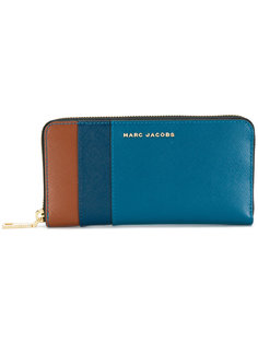 кошелек Saffiano дизайна колор-блок Marc Jacobs