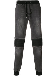 брюки с потертой отделкой Philipp Plein