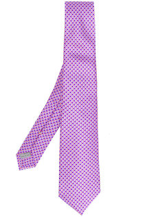 галстук с геометрическим принтом Canali