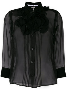 прозрачная блузка Givenchy