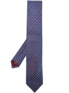 галстук с мелким узором Brioni