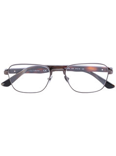 square shaped glasses Calvin Klein