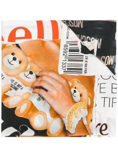 шарф Toy Bear Magazine Moschino