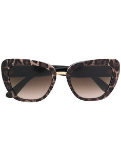 солнцезащитные очки в оправе "кошачий глаз" Dolce &amp; Gabbana Eyewear