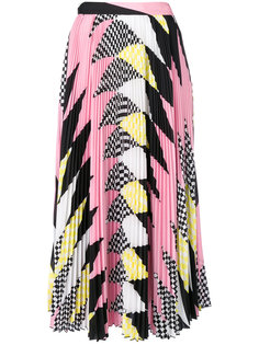плиссированная юбка MSGM