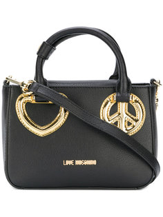 сумка-тоут peace and love Love Moschino