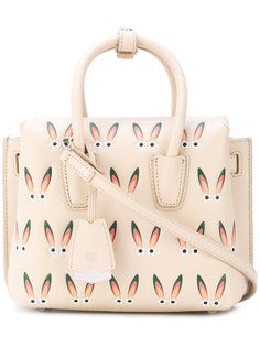 bunny print tote  MCM