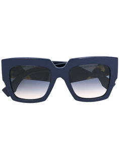 объемные солнцезащитные очки в квадратной оправе Fendi Eyewear