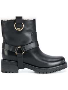ботинки с отделкой из овчины Henry Tory Burch