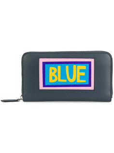 кошелек с аппликацией Blue Fendi