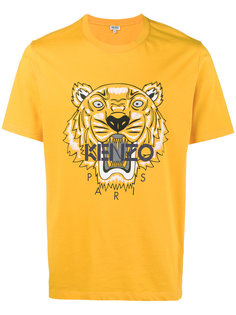 футболка с тигром дизайна интарсия Kenzo